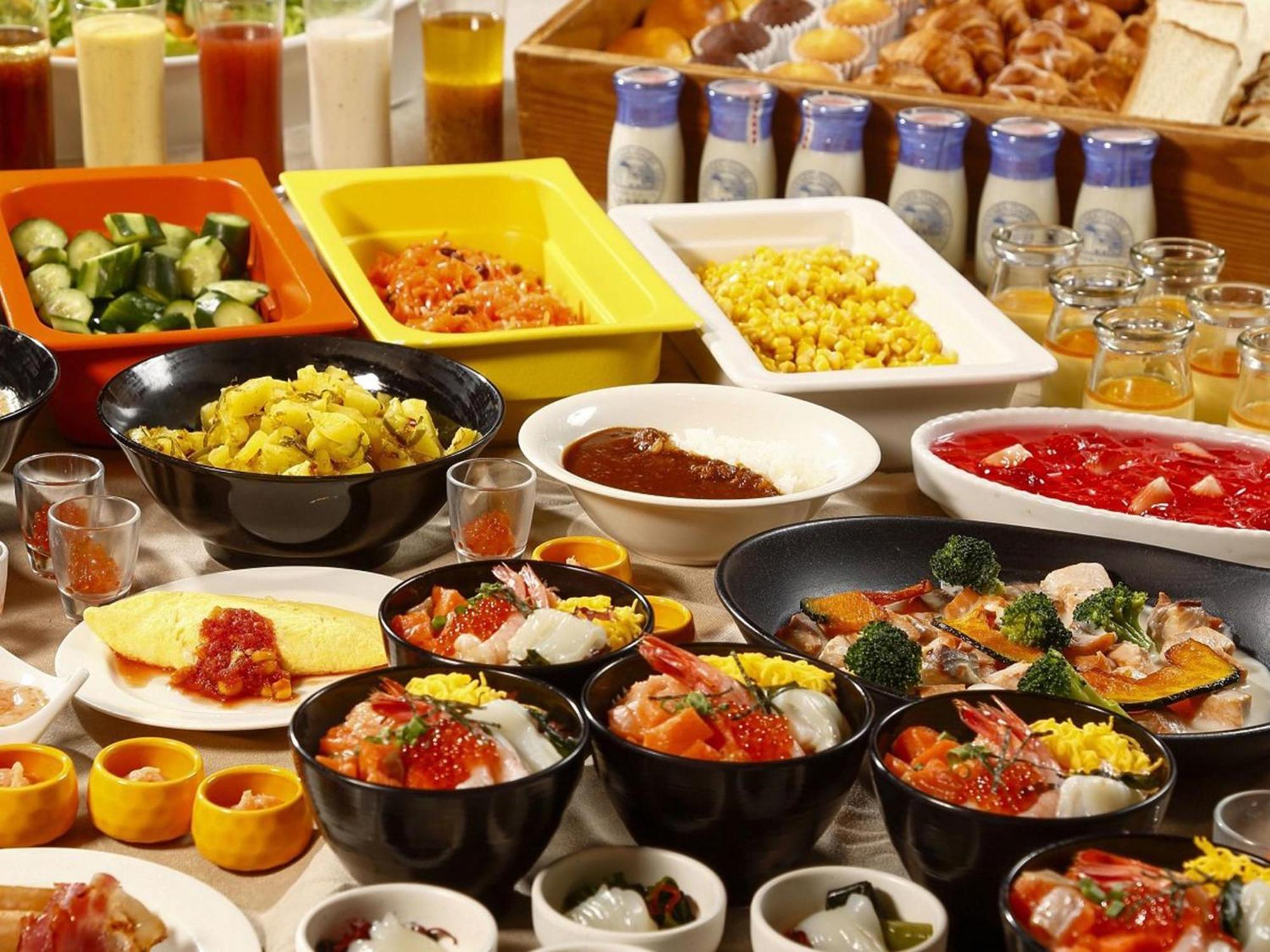 Sapporo Prince Hotel Exteriér fotografie A buffet