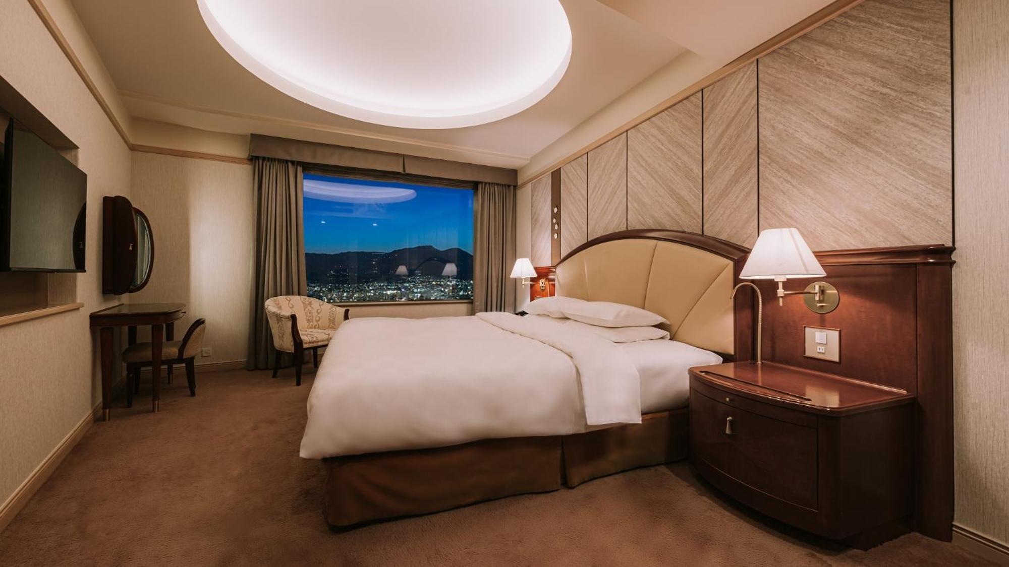 Sapporo Prince Hotel Exteriér fotografie A bedroom at the hotel